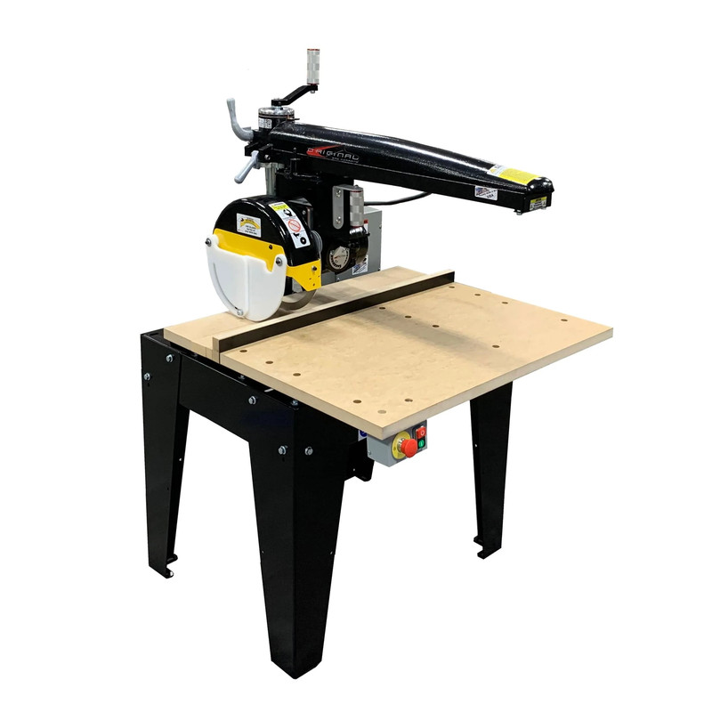 Radial Arm Saw with 12" Blade and 24" Crosscut,  3HP 1 Phase 208/230V